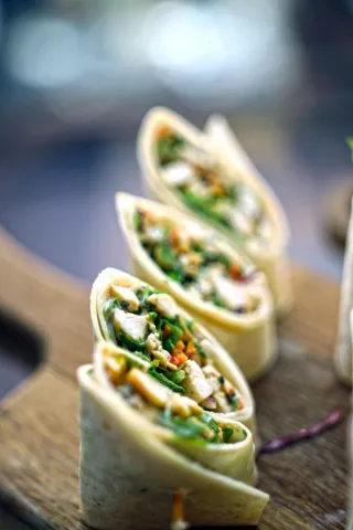 Gefüllte Wraps 